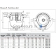 ACO oil product separator Oleopass P with overflow NS6 1525mm