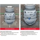 ACO Oleopator Oleopass well for oil product separator D400 with spreading plate 890–1040mm