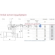 ACO auxiliary room window, glass 5mm 600x500mm