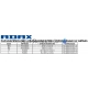 ADAX feet for mounting radiators on the floor TFH