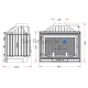 INVICTA cast iron stove-fireplace Promo Late 10kW