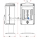 INVICTA чугунная печь Mesnil 8kW
