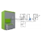 ECOFOREST pellet heating boiler VAP 38kW with automatic cleaning