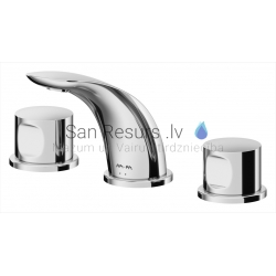 Three-section faucets