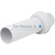 Alcaplast Pipe with rosette DN50 L=220mm d90 P047