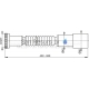 Alcaplast Flexi pipe 6/4