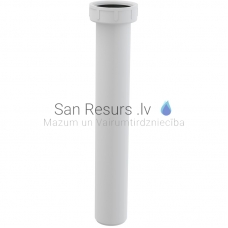 Alcaplast Adapter pipe with coupling nut 6/4