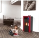 ALFA PLAM pellet fireplace (boiler) of central heating COMMO 21 kW