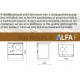 ALFA PLAM дровяная печь (плита) ALFA 70 FAVORITE 6 kW