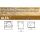 ALFA PLAM дровяная печь (плита) ALFA 70 TERMO 6 kW