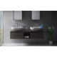 AQUATICA stone mass sink KAROLINA-2 60x40 White