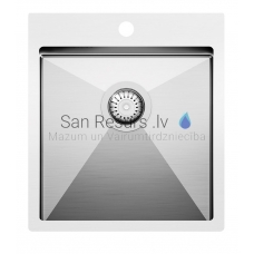 Aquasanita stainless steel kitchen sink LUNA 450 45x50.5 cm