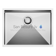 Aquasanita stainless steel kitchen sink ENNA 600 59x45 cm