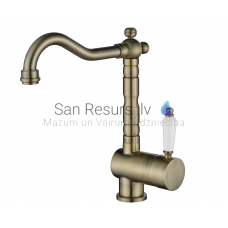Aquasanita kitchen faucet HERA Old Brass