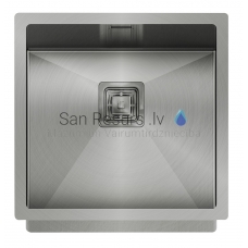 Aquasanita stainless steel kitchen sink DERA 450 45x45 cm