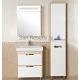 Aqua Rodos Nika  65 cabinet with sink  (white)  