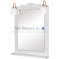 Aqua Rodos mirror Classic New 65cm with lightning