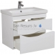 Aqua Rodos hanging cabinet Alfa with sink, 60cm