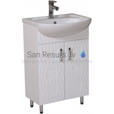 Aqua Rodos cabinet Asoļ with sink NOVA, 55cm
