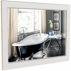 Aqua Rodos mirror Beatriche 100 (white / gold)