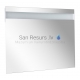 Aqua Rodos mirror ELIT 100 with LED