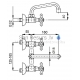 KFA bathtub faucet RETRO