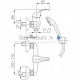 KFA shower faucet EKOKRAN AZURYT