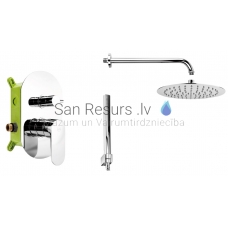 KFA built-in shower faucet with shower set HALIT