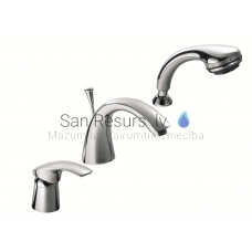 KFA 3-part bathtub faucet AMETYST
