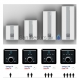 Atlantic VERTIGO ESSENTIAL  80 литров 1.5/1.5 kW электрический водонагреватель бойлер