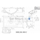 BLU stone mass sink MOLISE 400x220