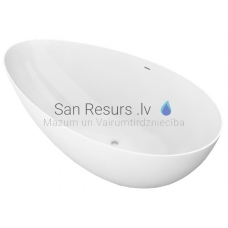 BLU stone mass bathtub OLIVIA 1700 with overflow