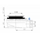 BLU shower tray siphon RILIEVO/ALBERO