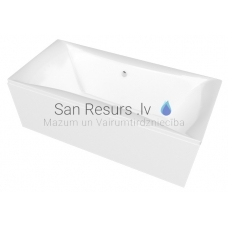 BLU acrylic rectangular bathtub CABRIA 1400x750