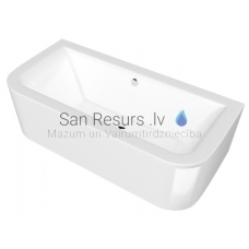 BLU acrylic rectangular bathtub SILENE 1700x750