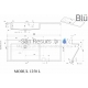 BLU stone mass sink MODUL 1250x500