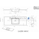 BLU stone mass sink LAZIO 1410x545