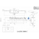 BLU stone mass sink LAZIO 2000x545