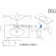 BLU stone mass sink CORSICA  900x450
