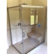 Baltijos Brasta shower enclosure LAIMA dark gray or brown 193,5x110x80