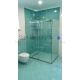 Baltijos Brasta shower enclosure MILDA transparent glass 200x120x80