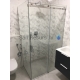 Baltijos Brasta shower enclosure MILDA transparent glass 200x120x80