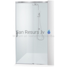 Baltijos Brasta dušo durys GABIJA SOFT skaidrus stiklas 200x100