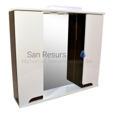 AQUALINE mirror cabinet PREMIUM LUX 80