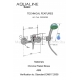 AQUALINE смеситель для душа CLEAN