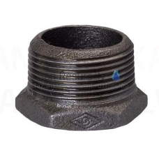 Чугунный переход (черный) MF 1 1/2x1 1/4”