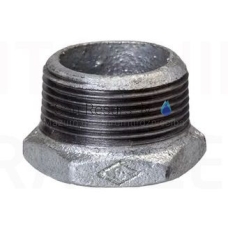 Чугунный переход (цинк) MF 1 1/2x1 1/4”