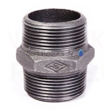 Cast iron nipple (black) DN15 (1/2”)