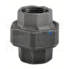 Cast iron conus connection (black) FF DN15 (1/2”)