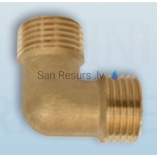 Brass bend 90⁰ MM DN15 (1/2”)